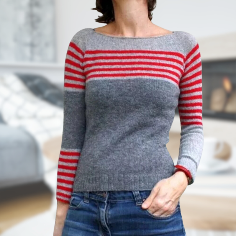 Zelmira | Pullover generale alla moda e minimalista