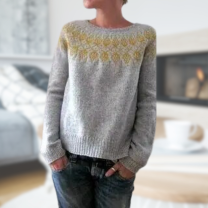 Zelmira | Pullover generale alla moda e minimalista