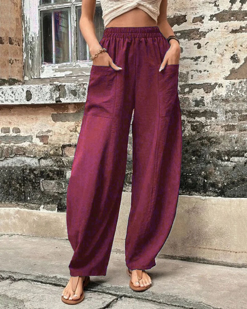 Thyra | Pantaloni invernali rilassati ed eleganti