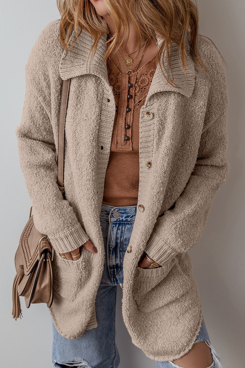 Yelena | Cardigan invernale casual e confortevole