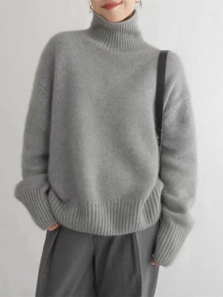 Emmanuelle | Pullover invernale alla moda e minimalista