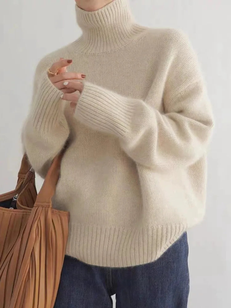 Emmanuelle | Pullover invernale alla moda e minimalista