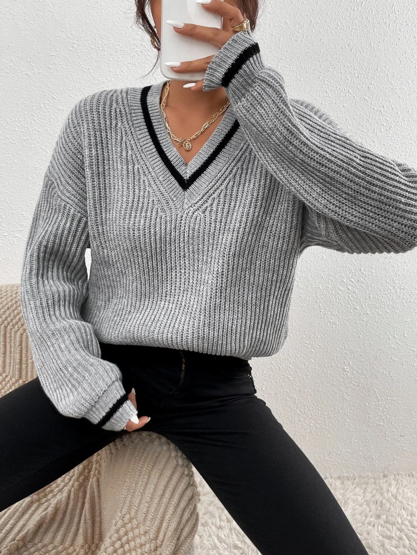 Ainsleigh | Pullover generale elegante e raffinato