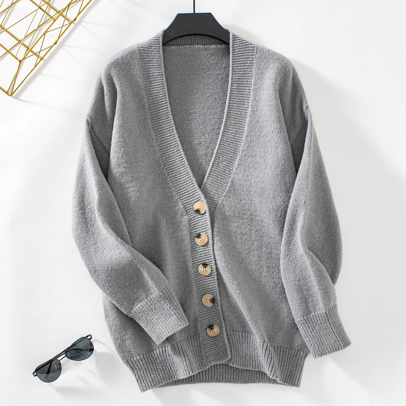 Adaline | Cardigan invernale semplice ed elegante