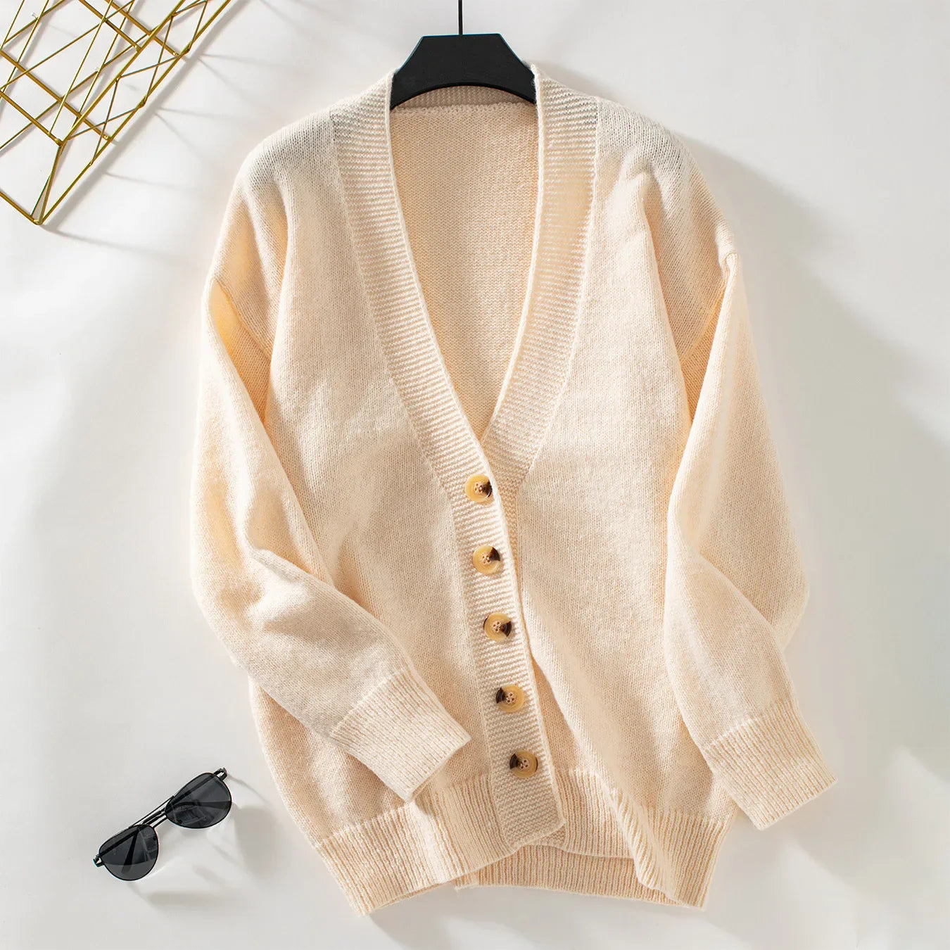 Adaline | Cardigan invernale semplice ed elegante