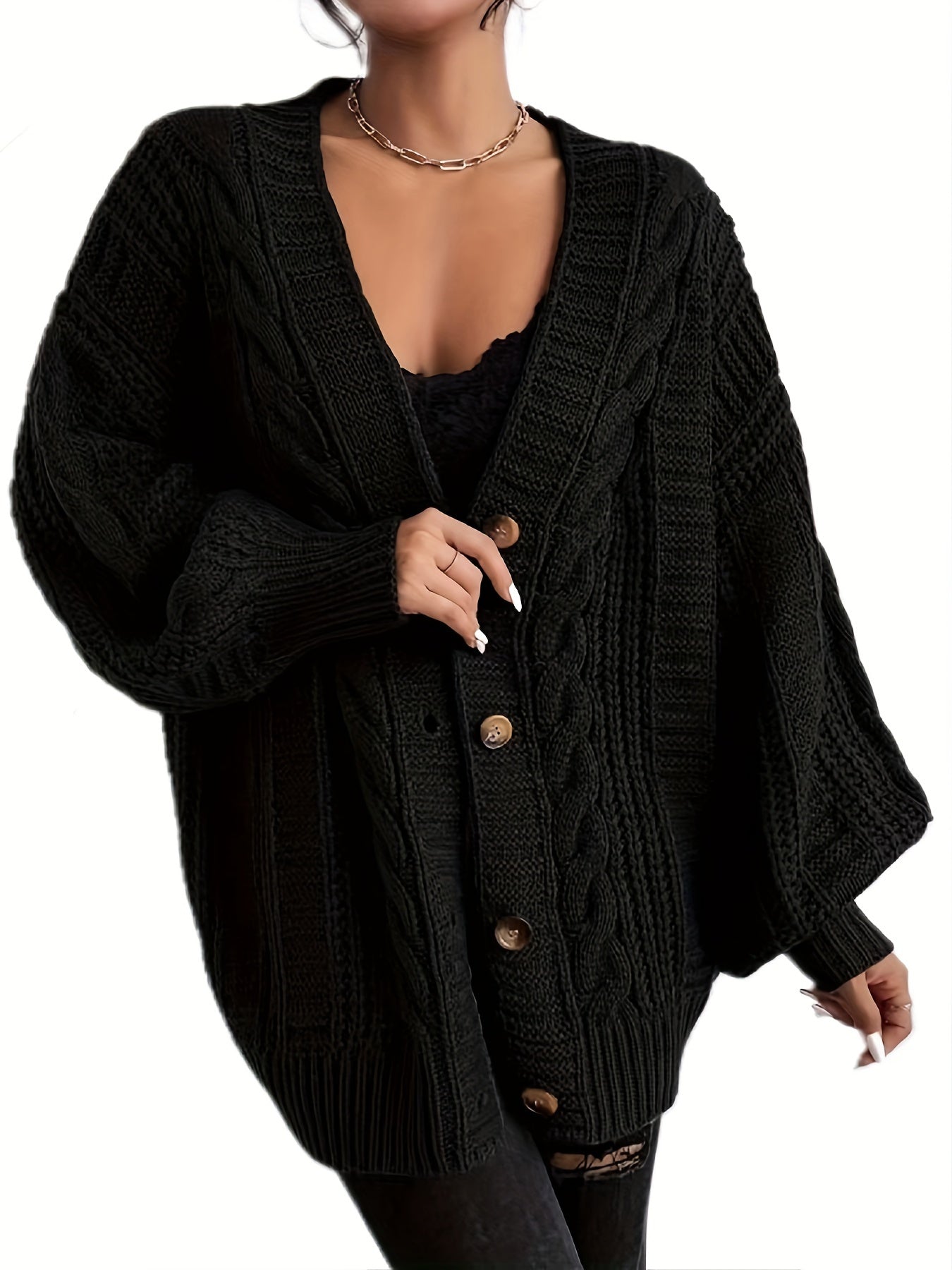 Zoya | Cardigan invernale rilassato ed elegante